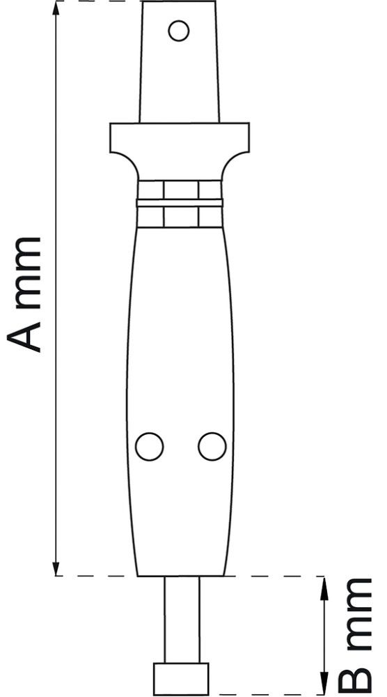 DØRHOLDER HABO 3934 SØLV 183MM