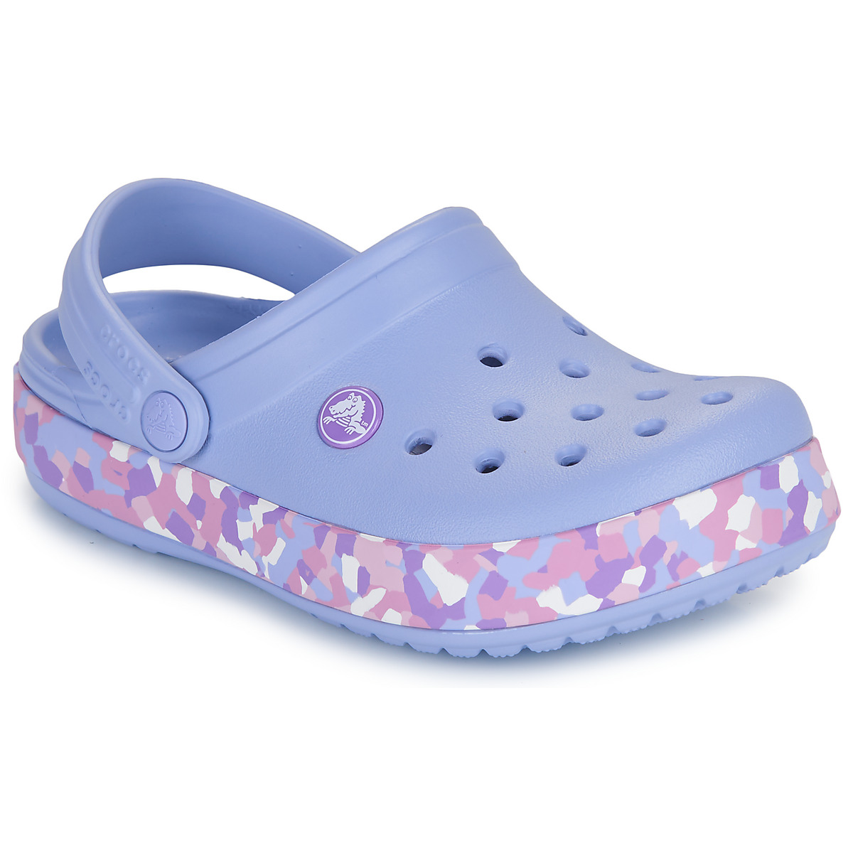 Crocs - Crocband Glow Confetti BandCgK - Blue