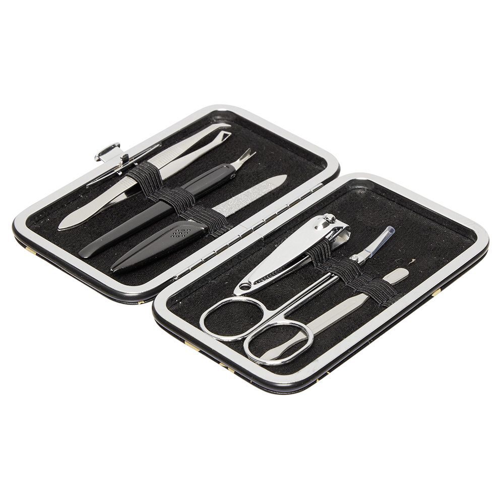 Set manucure 6 pièces Spring fleuri, gris