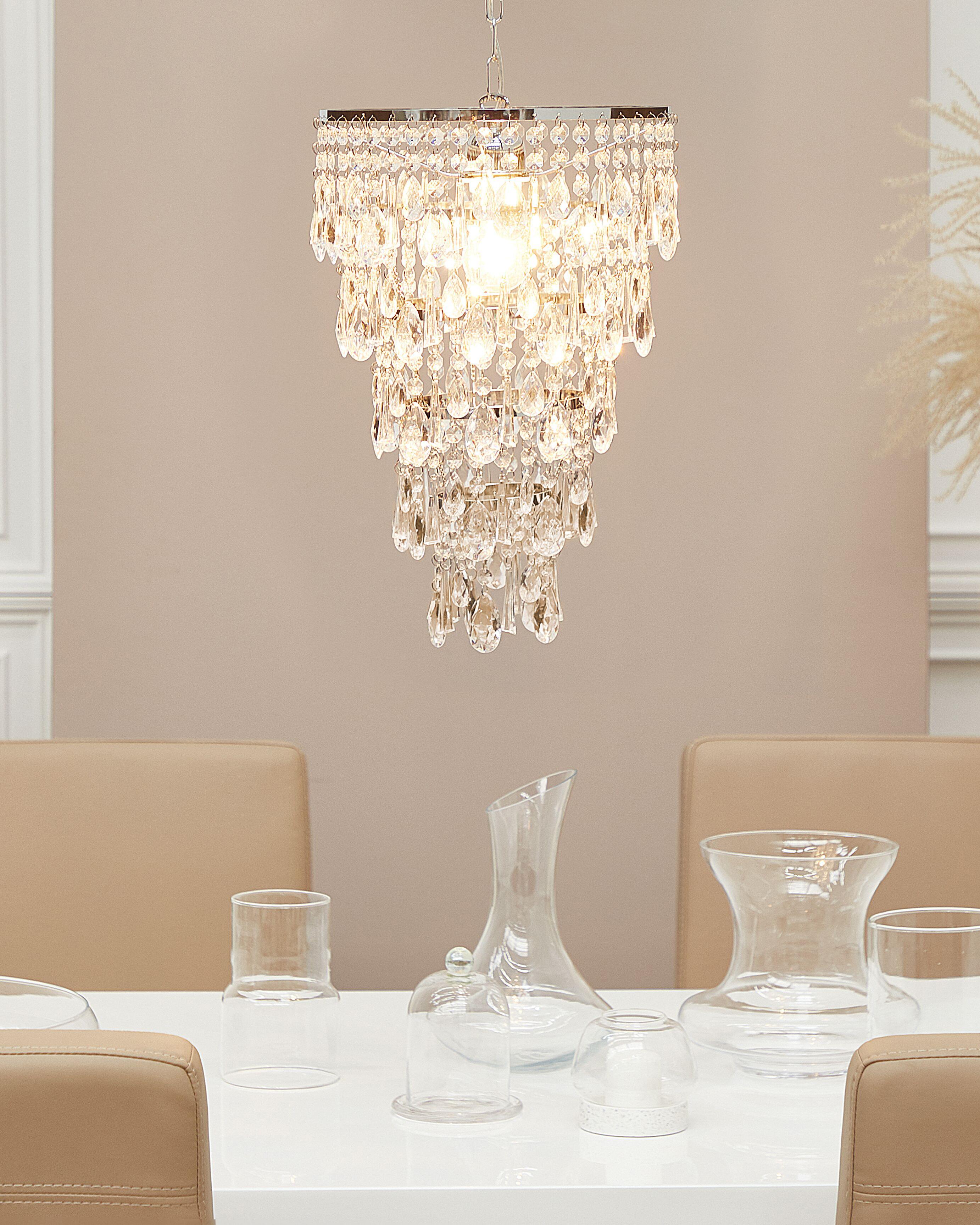 Chandelier ENTWASH Metal Silver