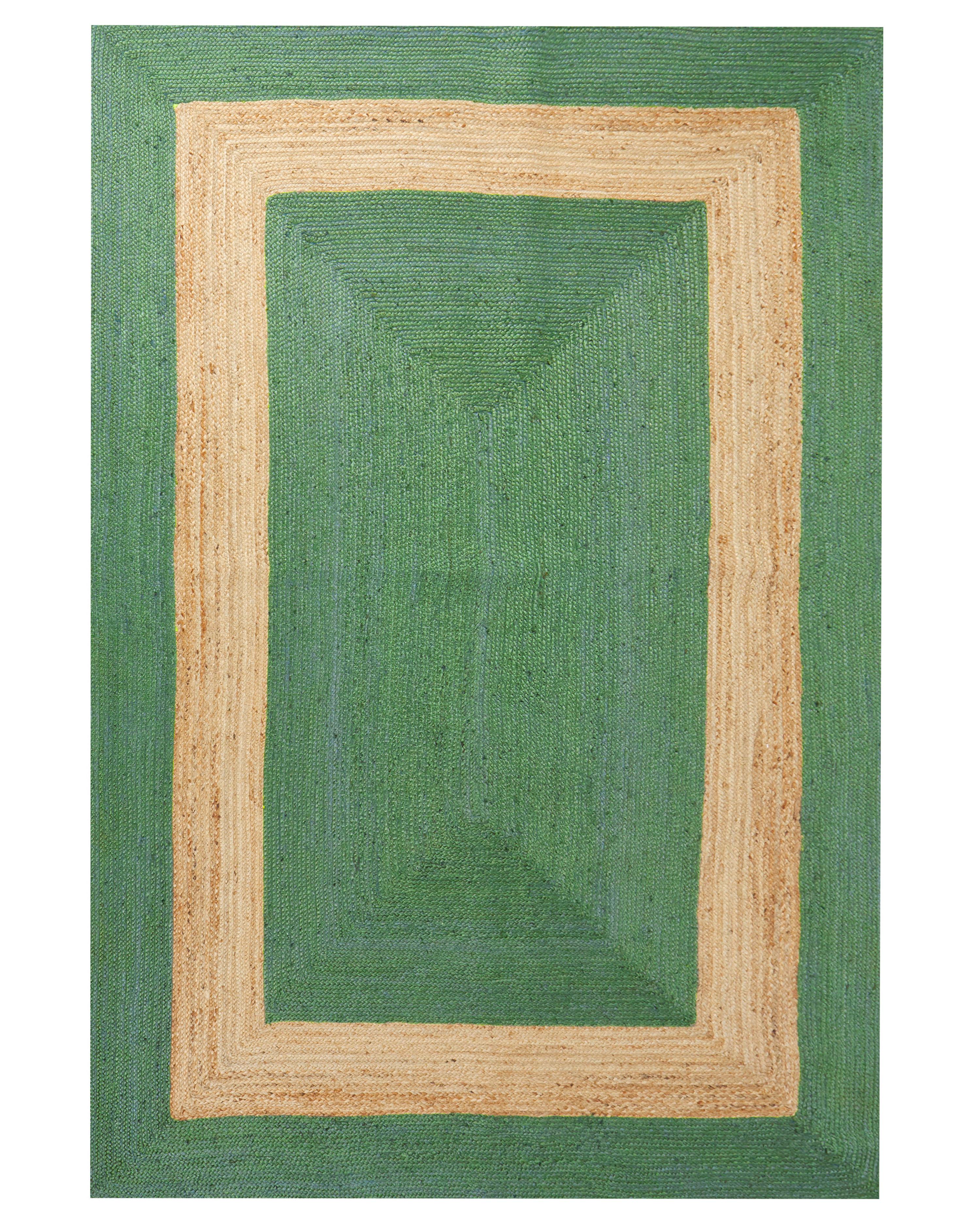 Rug KARAKUYU Green 160 x 230 cm Jute