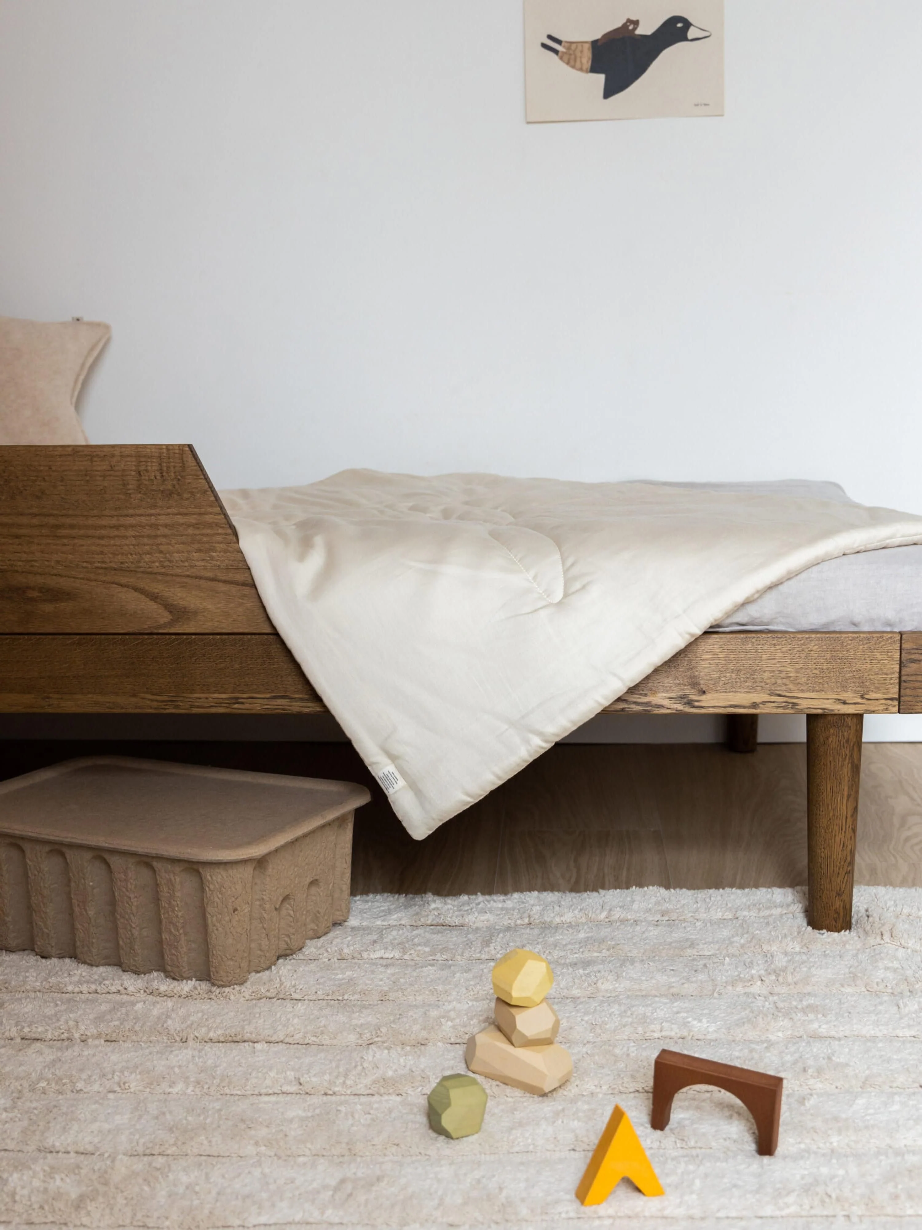 Handgefertigte Sicherheitsbarriere Eli für Kinderbett