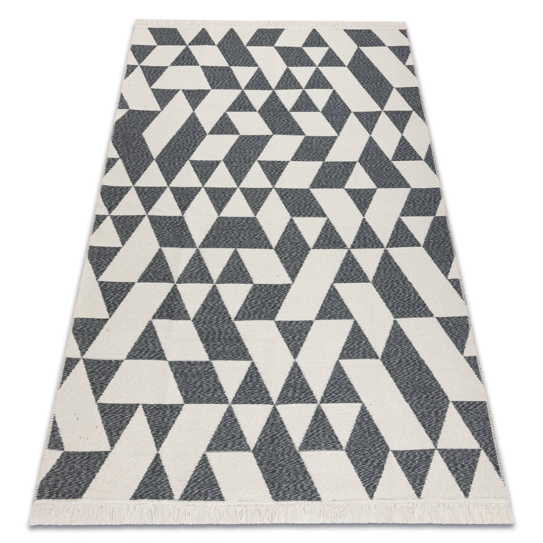 Dywan TWIN 22992 Geometryczny, bawełna, dwustronny Ekologiczny 60x90 cm