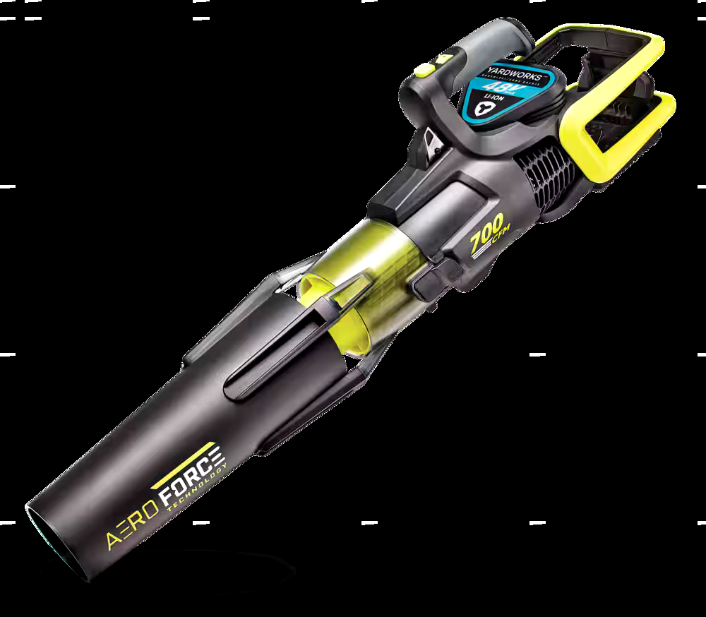 Yardworks 48 V Brushless AeroForce Cordless Leaf Blower/Sweeper, 4 Ah Battery Included