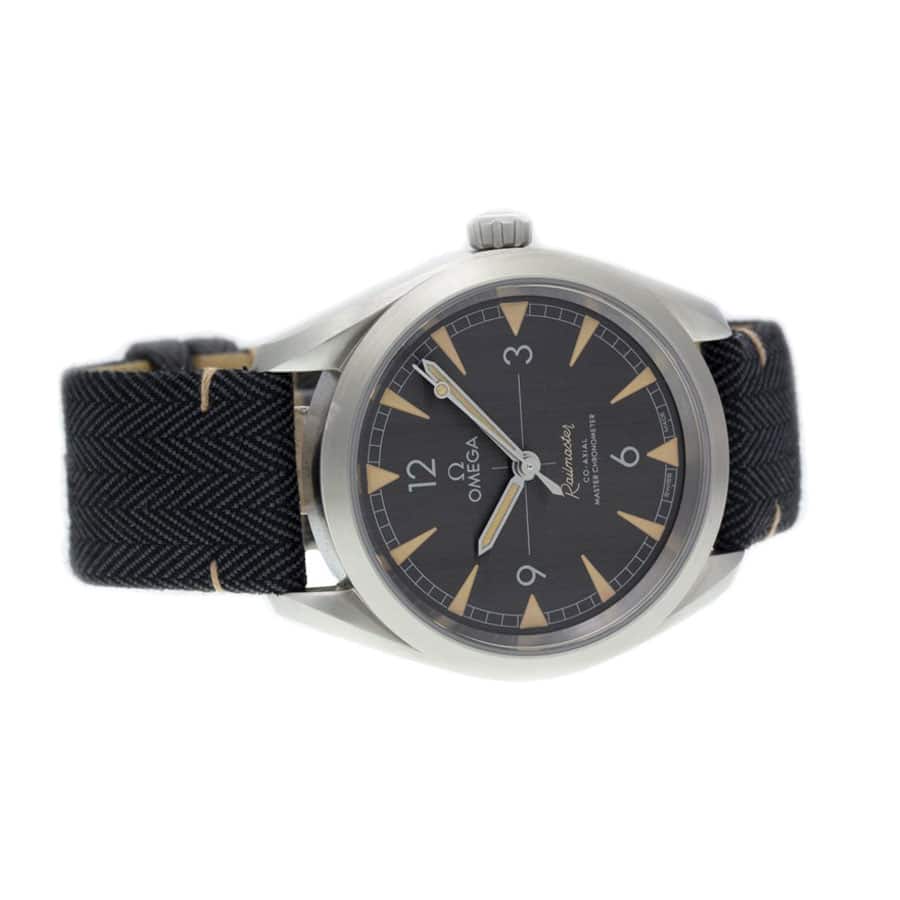 Omega Railmaster Co-Axial Master Chronometer Black Dial 220.12.40.20.01.001 Detailed Replica