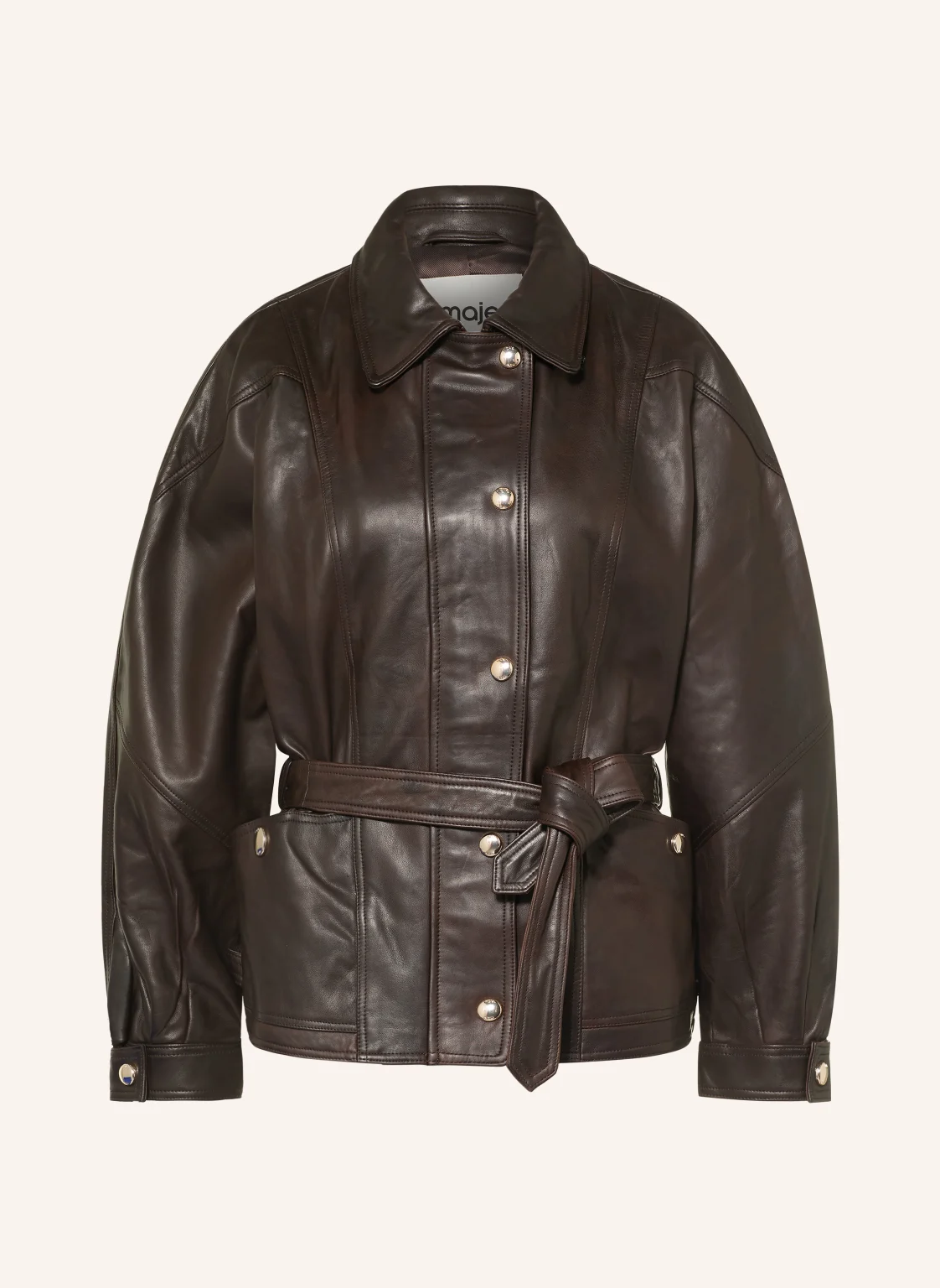 maje Lederjacke BIANINO
