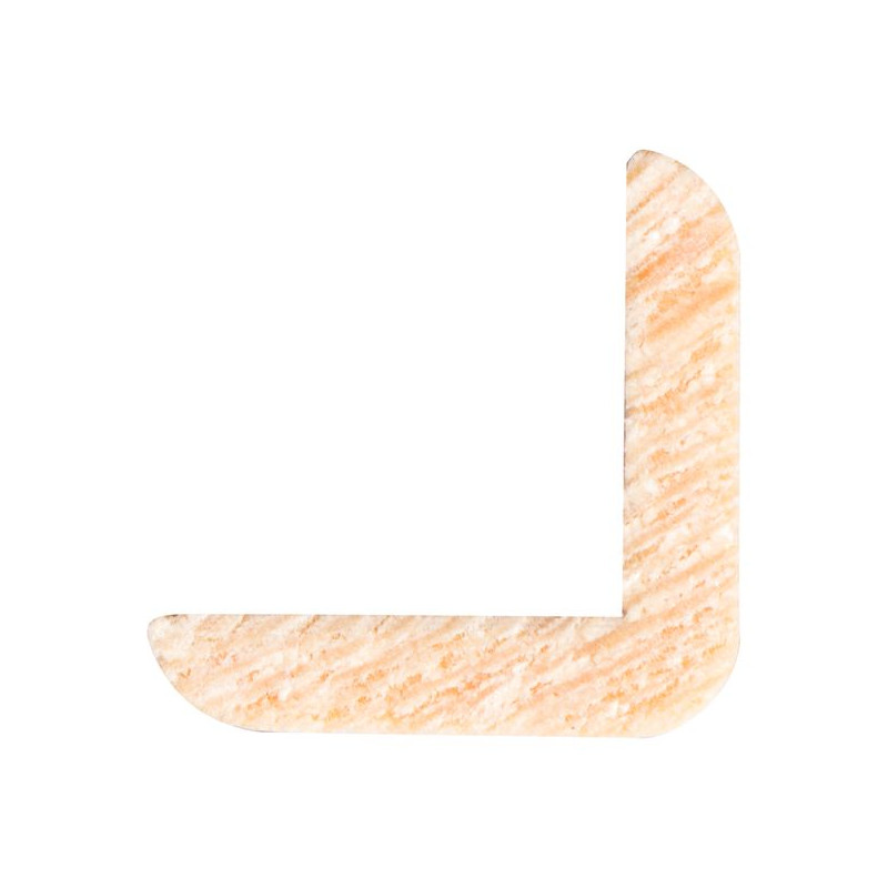 Cornière d'angle en pin 270 x 2 x 2 cm