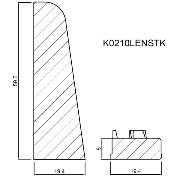 Endstück »K0210L«