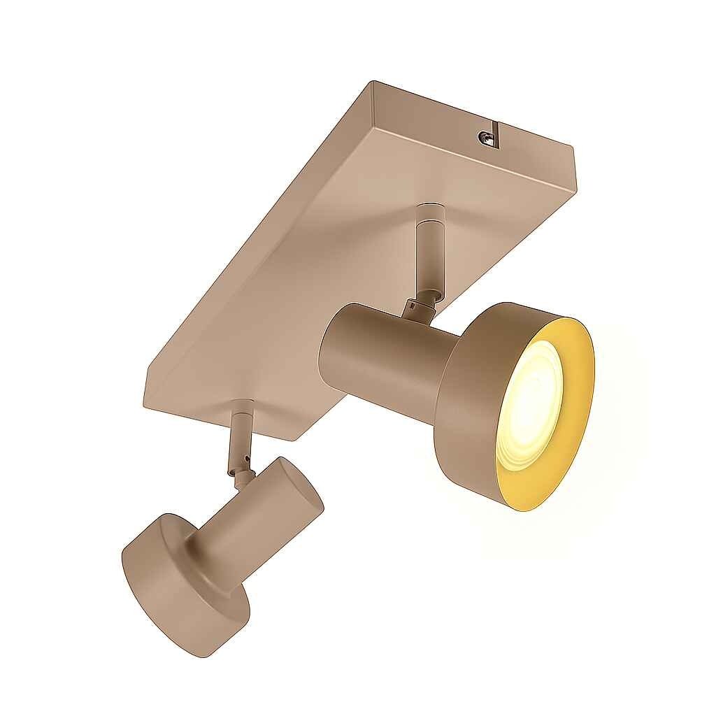 Freelight spot Lunata - 2 lichts - 30 x 15  cm - beige