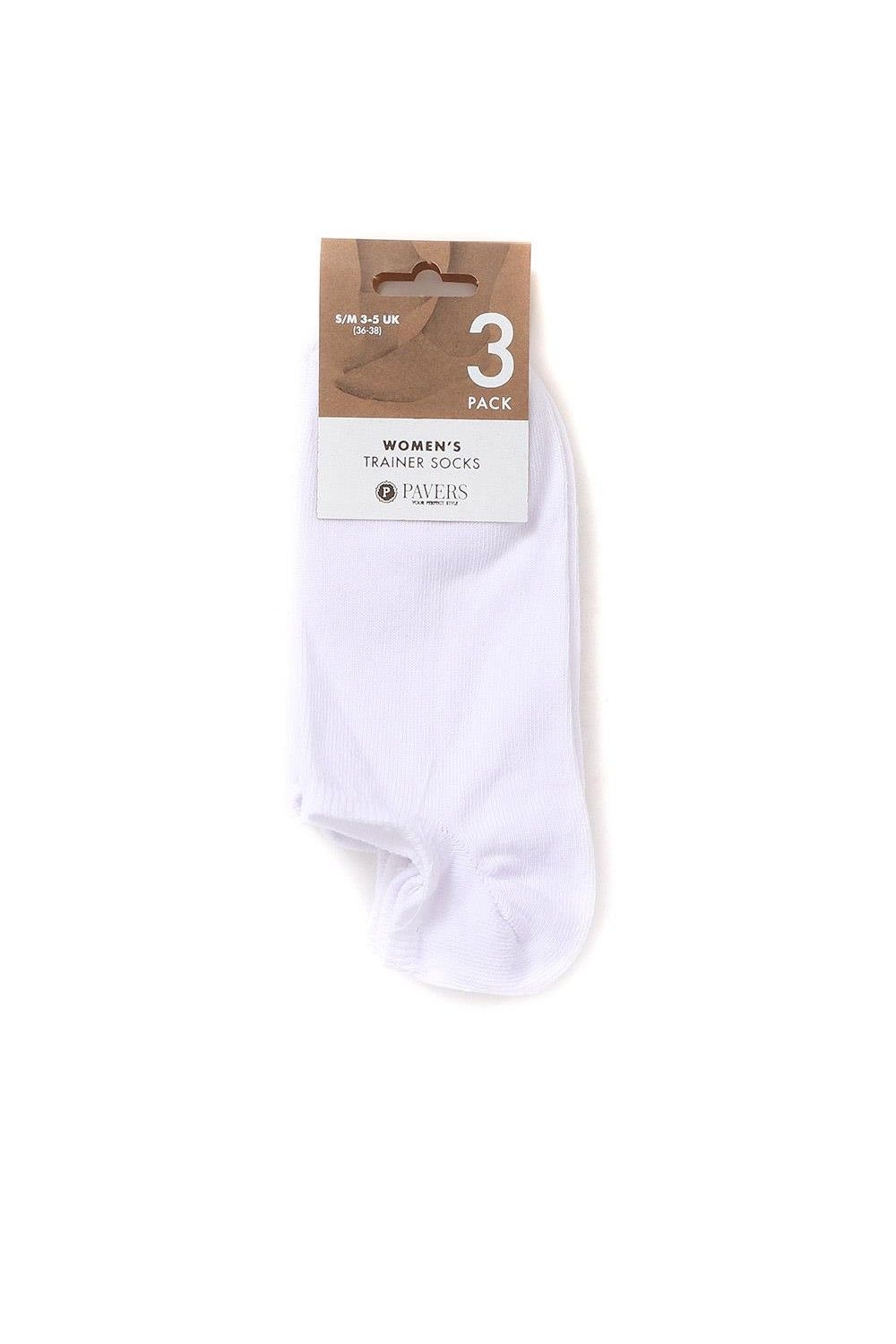 Pavers 3-Pack No-Show Ankle Socks