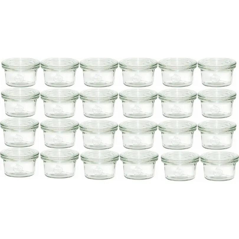 Einmachglas 24er-Set Weck