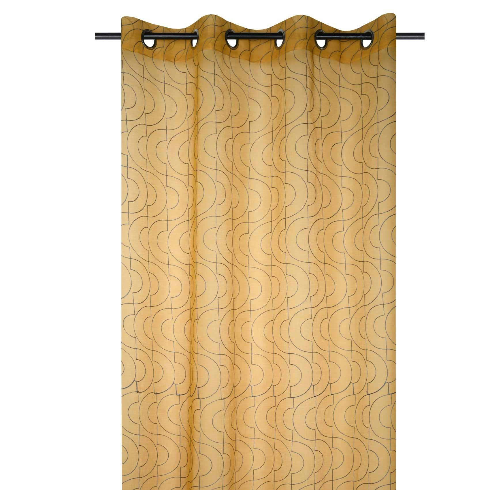 - Voilage tamisant au style contemporain