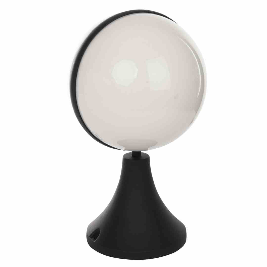 Lampa ogrodowa stojąca czarna CIRCULO wys:32 cm 1xE27x40W IP44 Eko-Light