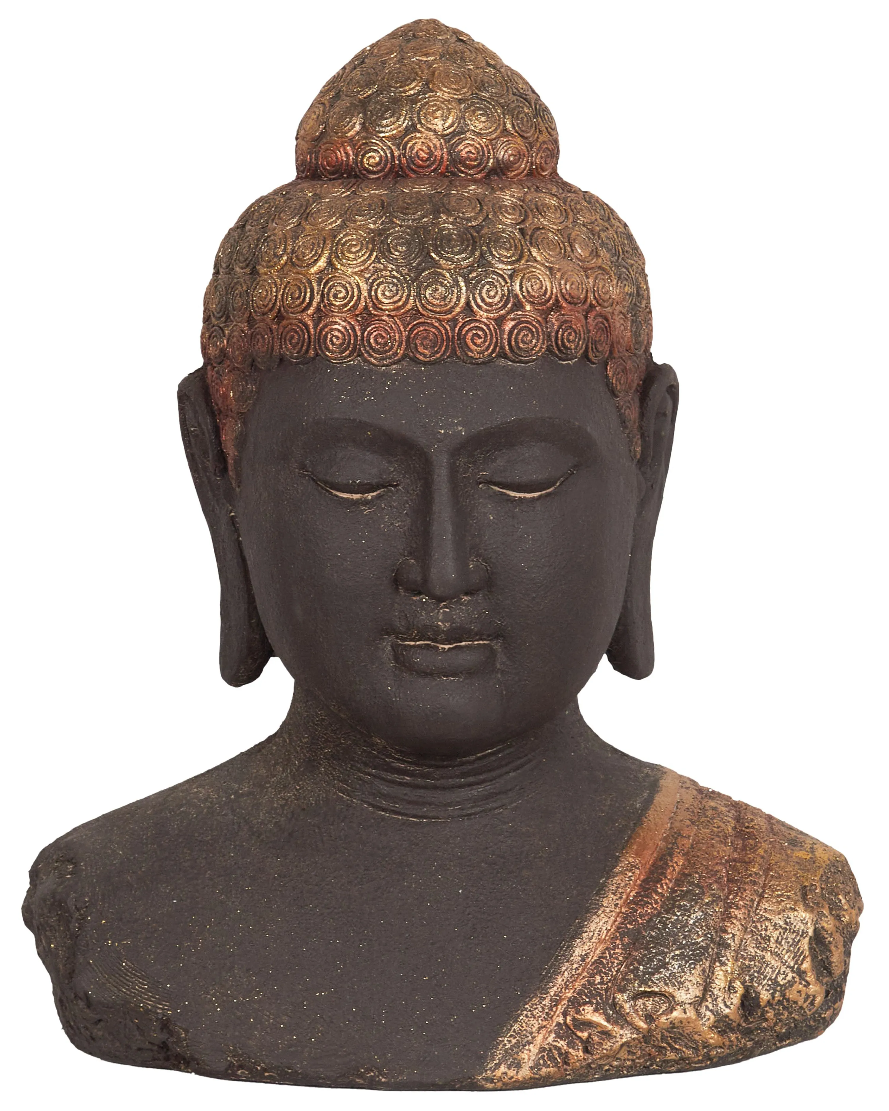 Figurine Buddha CARUM Ceramic Black