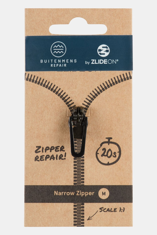 Buitenmens Narrow Zipper M Rits