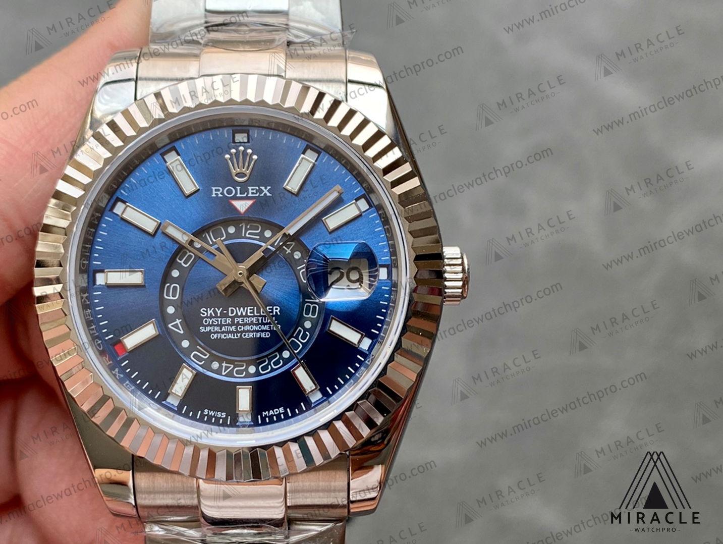 Replica Watch-ROLEX-Sky Dweller-REF.M326934-0003-ELITE CLONE-42MM