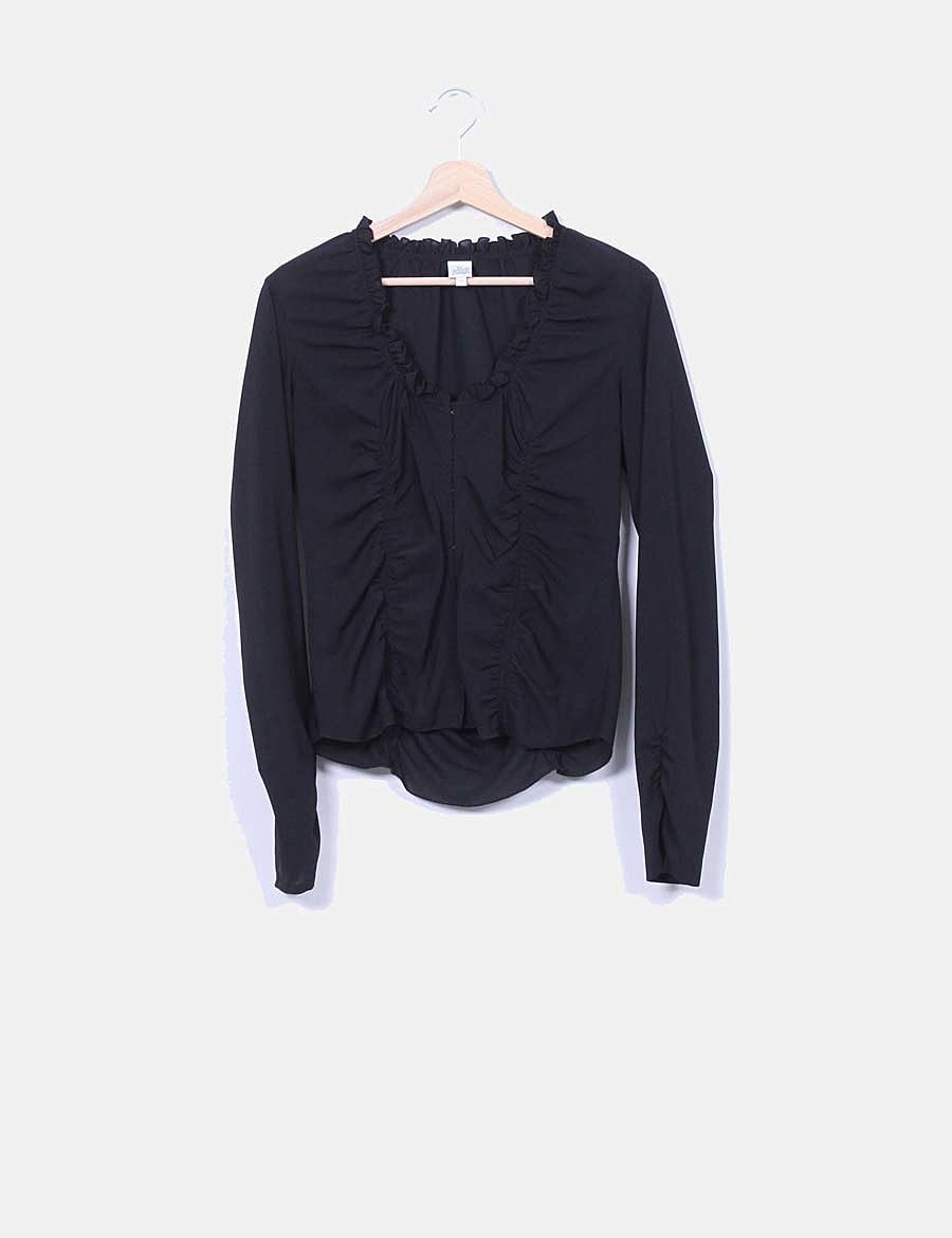 Camaïeu Ruffles detail blouse