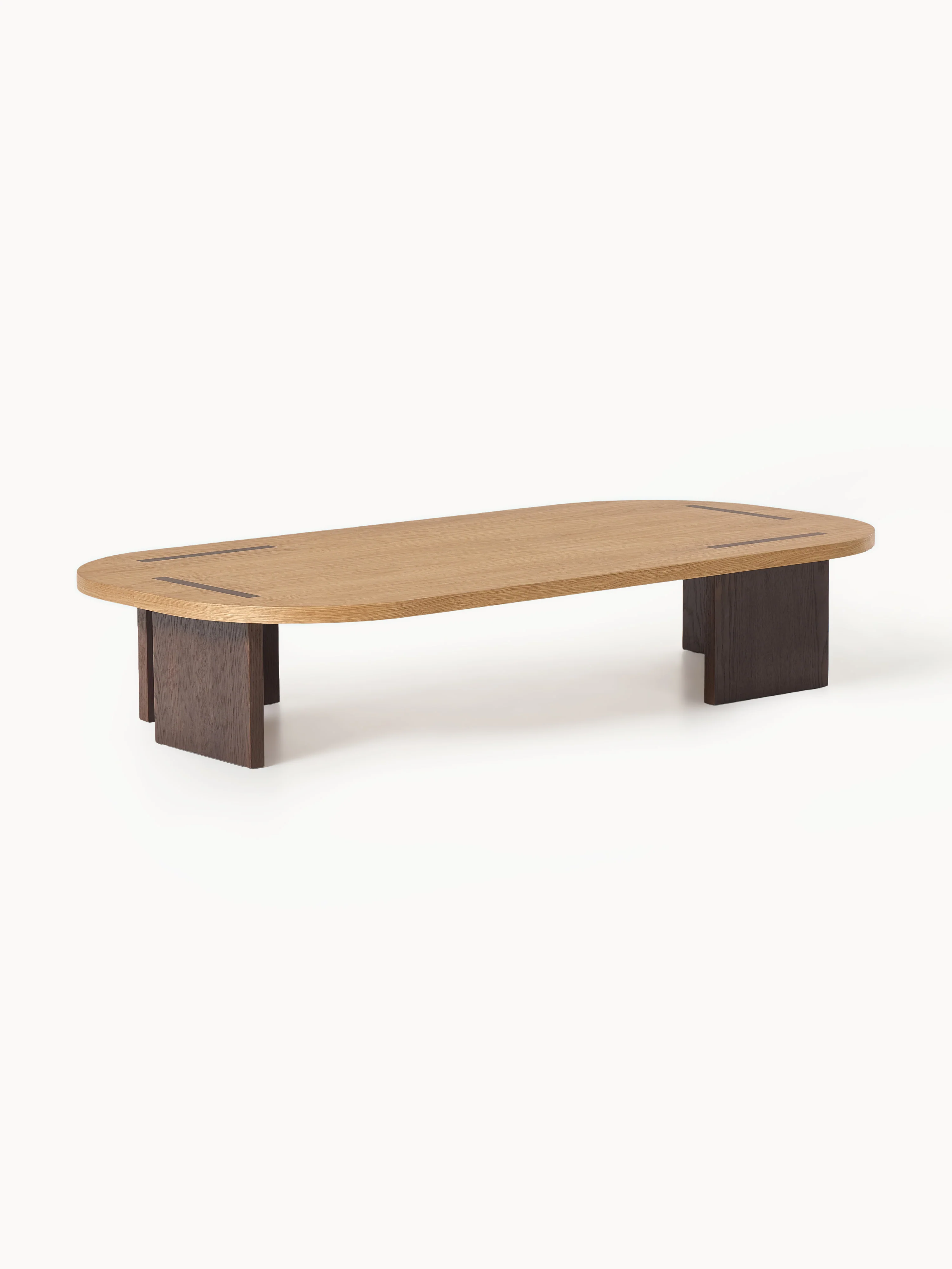 XL-Holz-Couchtisch Fernanda