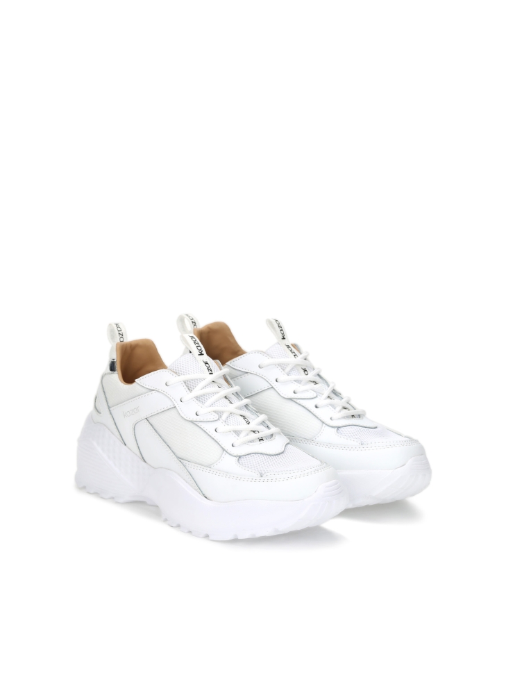 Ladies' white sneakers