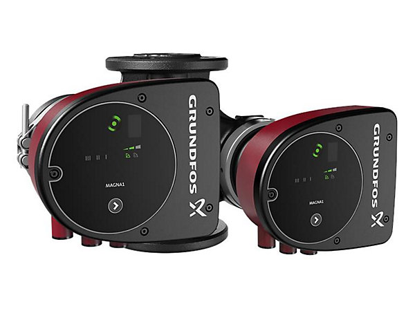 Deux circulateurs GRUNDFOS Magna 1 - 32-80 F 220 - 230 V - PN6/10 - 99221279