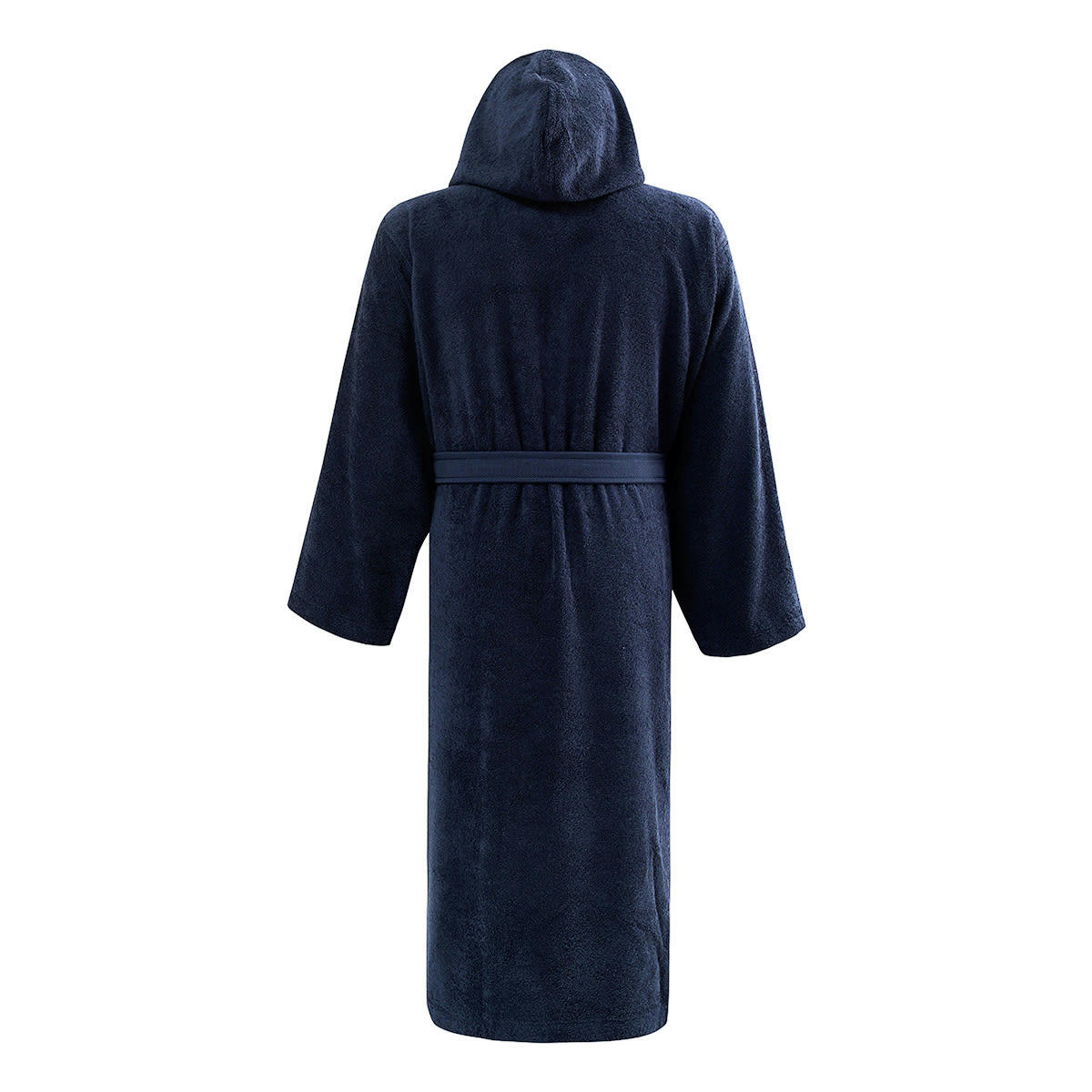 BOXER - Peignoir à capuche uni 420gr/m²  bleu nuit L