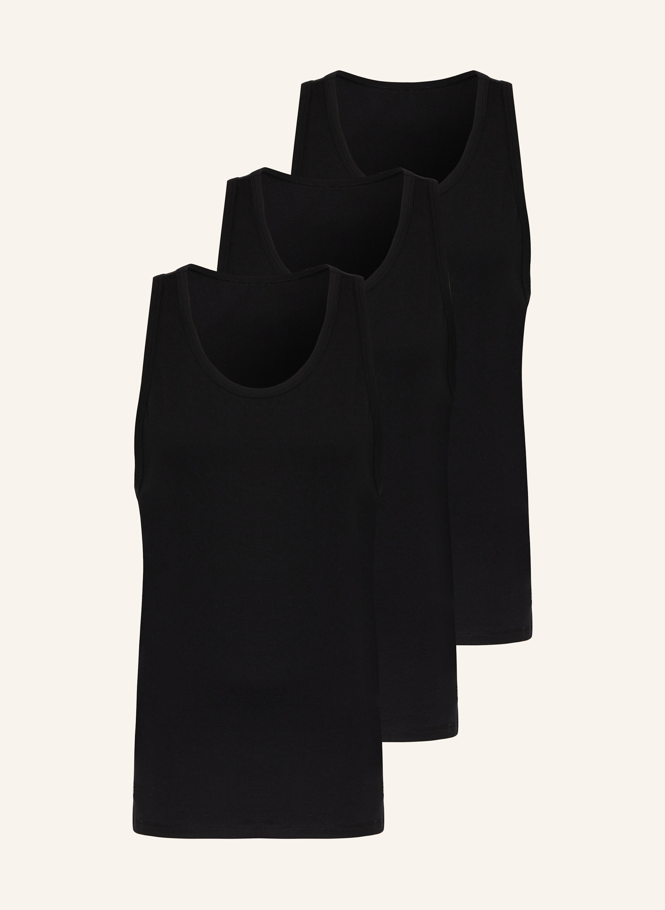 Calvin Klein 3er-Pack Unterhemden COTTON STRETCH BLEND