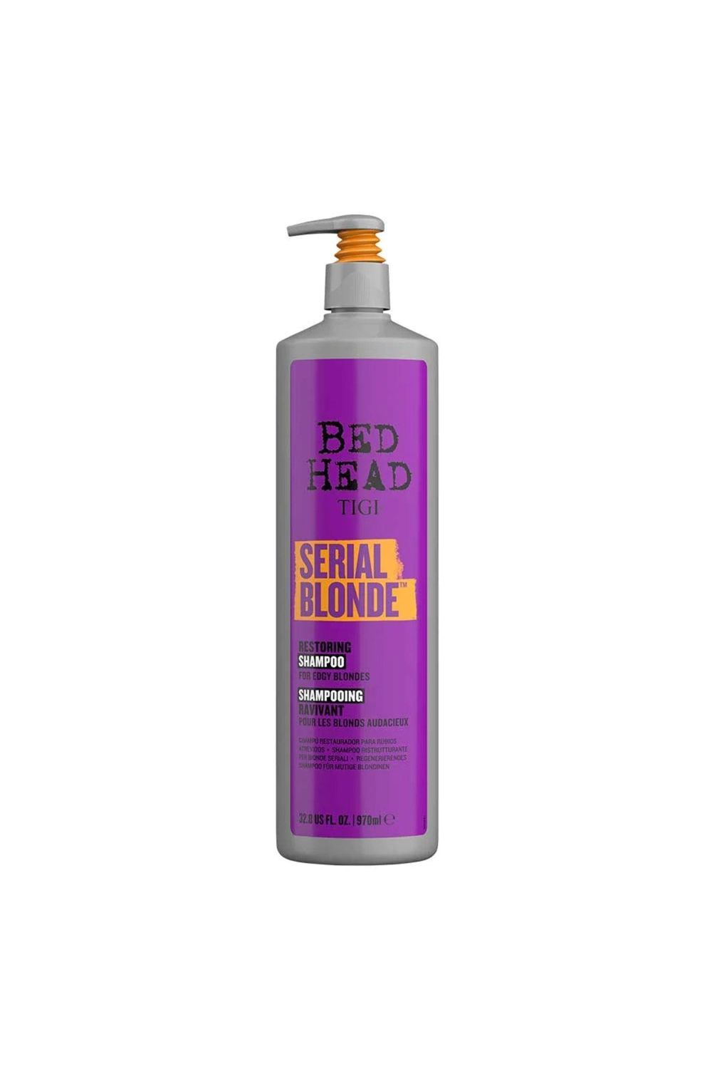 Tigi Serial Blonde 'Shampoo' for Damaged Hair 970ml, 2pk