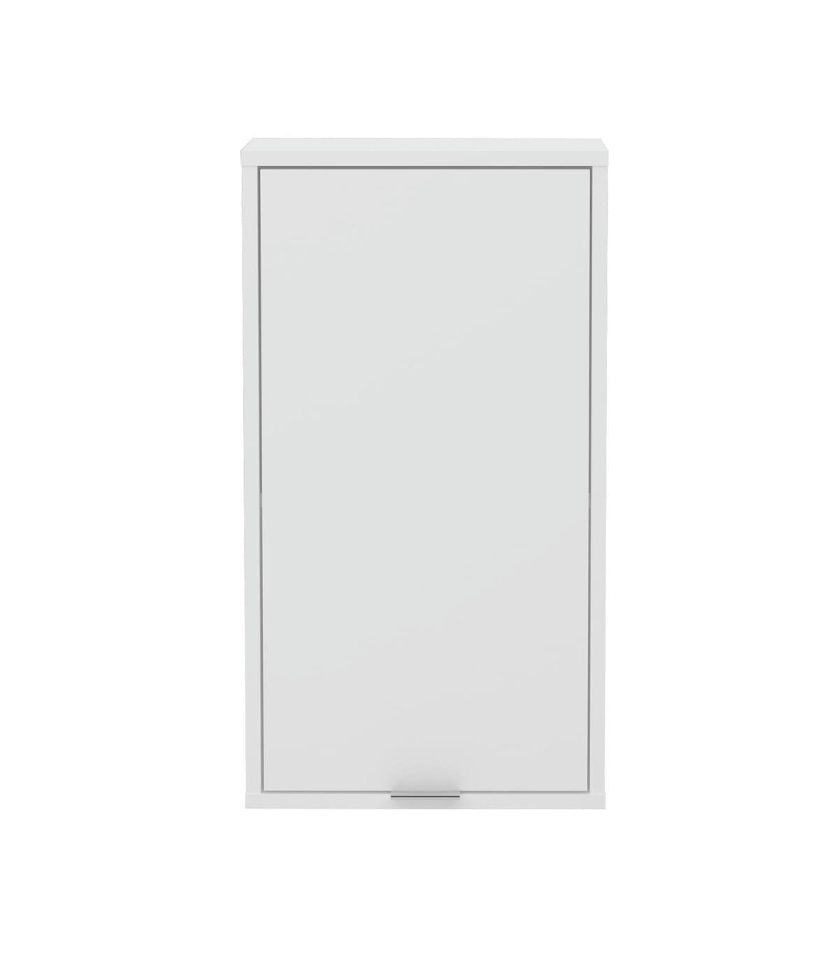ZAMORA - Meuble Haut de Salle de Bain 1 Porte L37 x H68cm
