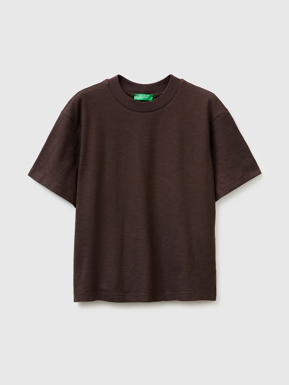 Crew neck t-shirt in lightweight cotton