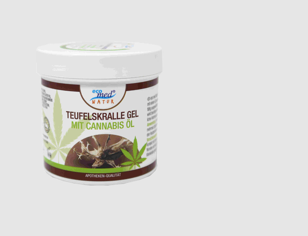 Natur Teufelskralle Gel mit Cannabis Öl