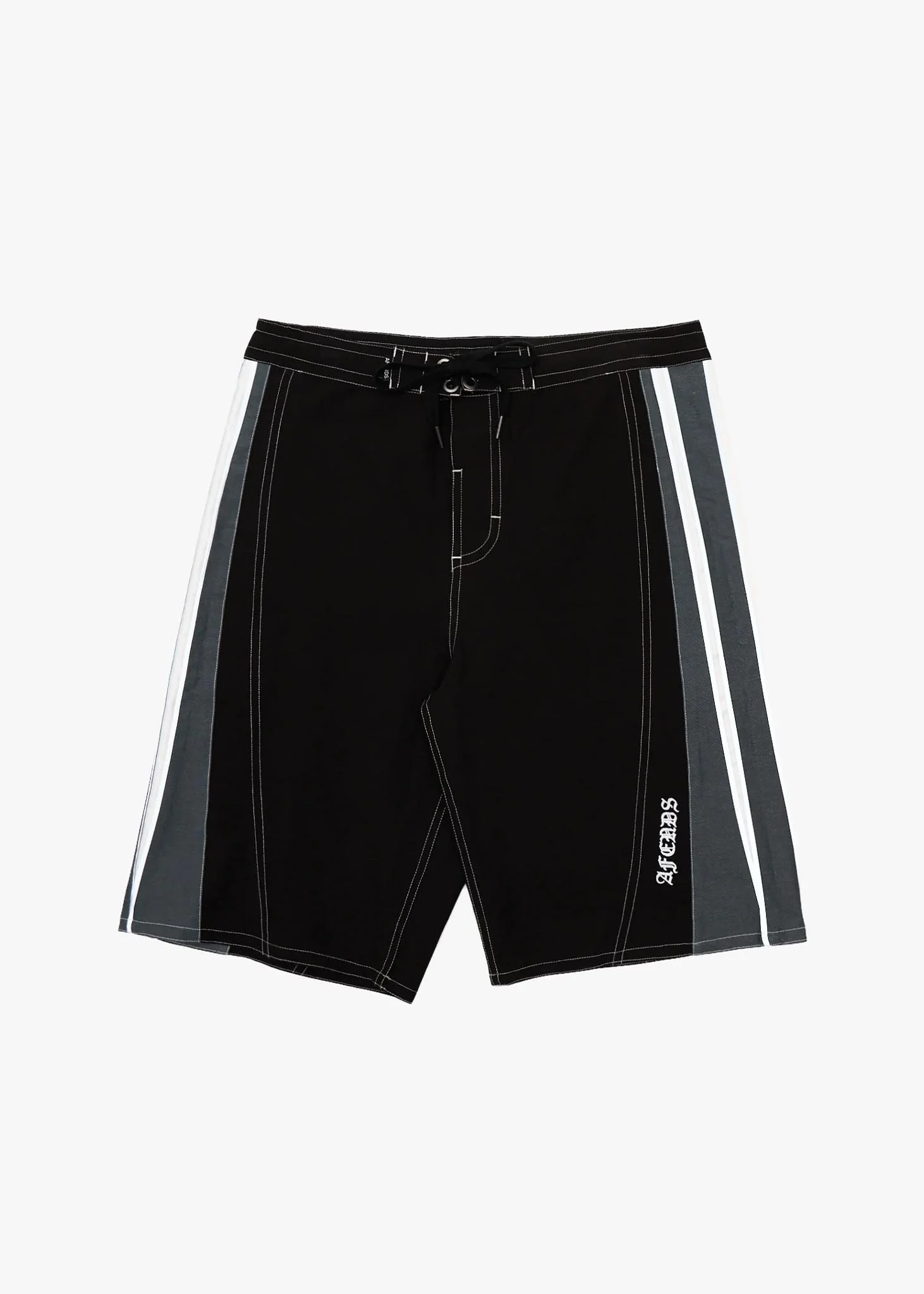 AFENDS Mens Forum - Surf Related V2 Boardshort 22 - Black