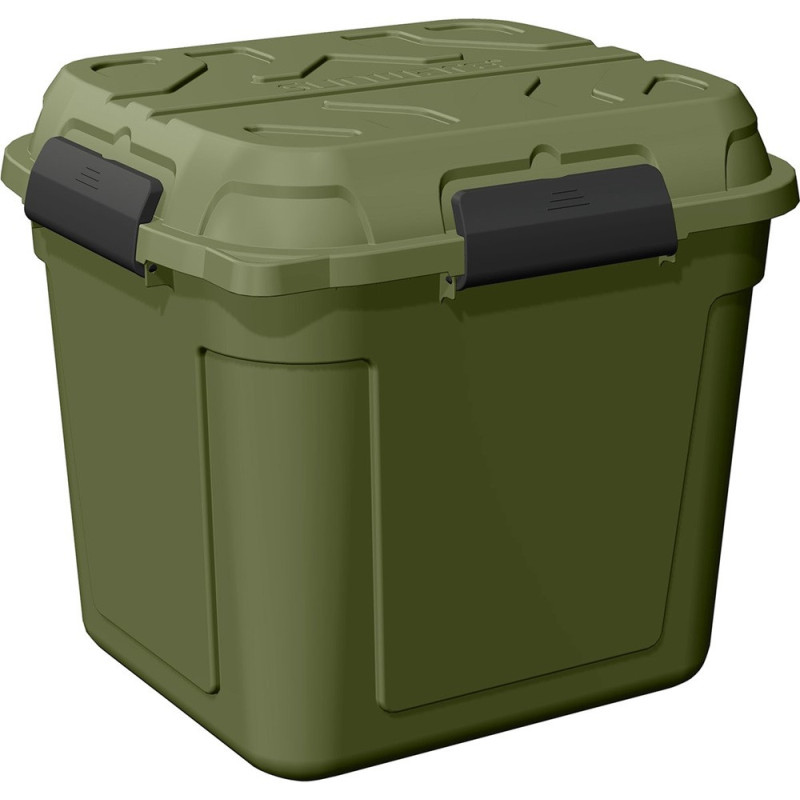 Box de rangement Q-Line étanche vert et noir 110 L SUNWARE