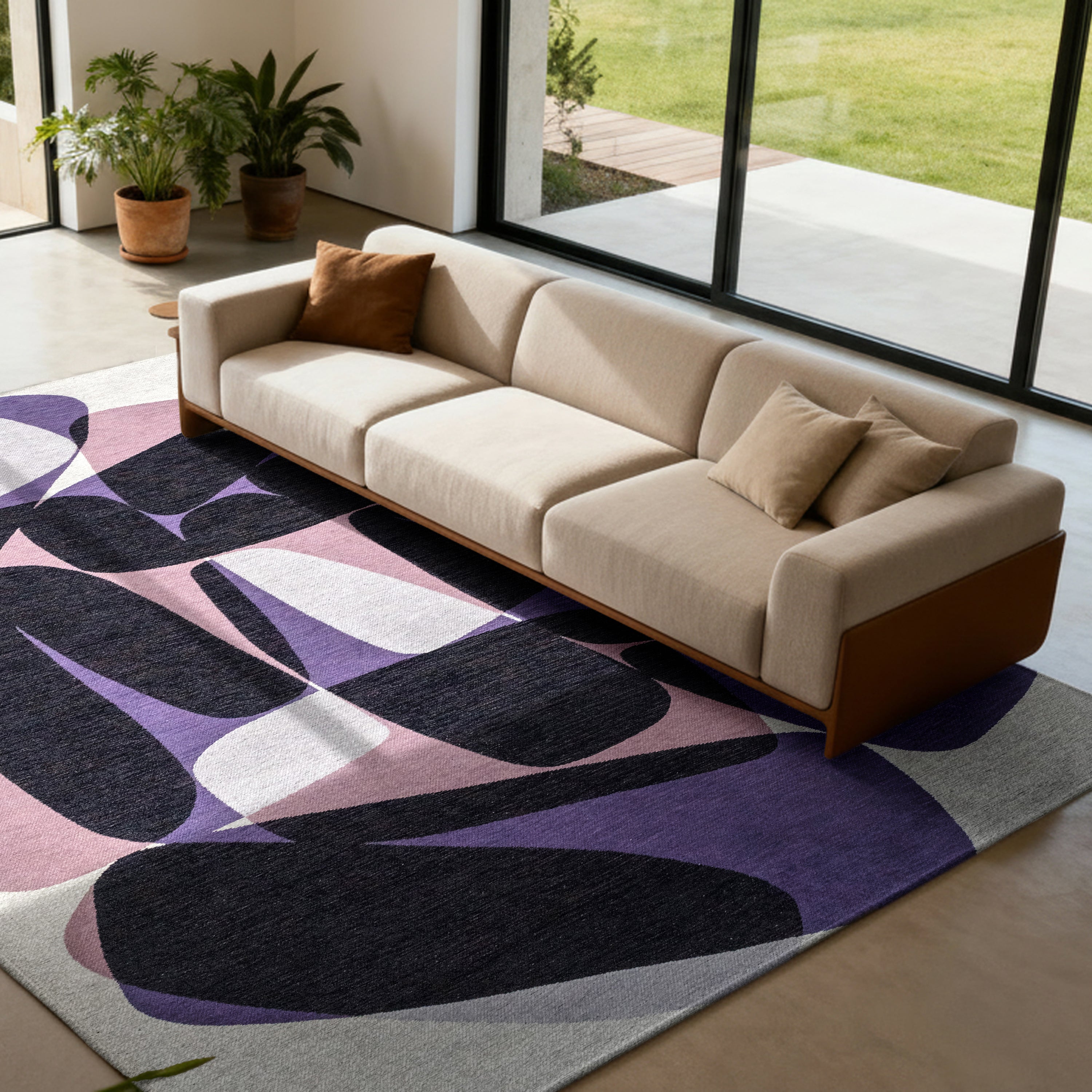 Louis de Poortere Stones Vloerkleed 240 x 340 cm - Eclipse