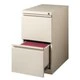 Hirsh 20-inch-deep Steel Mobile Two-drawer File Pedestal with Lock