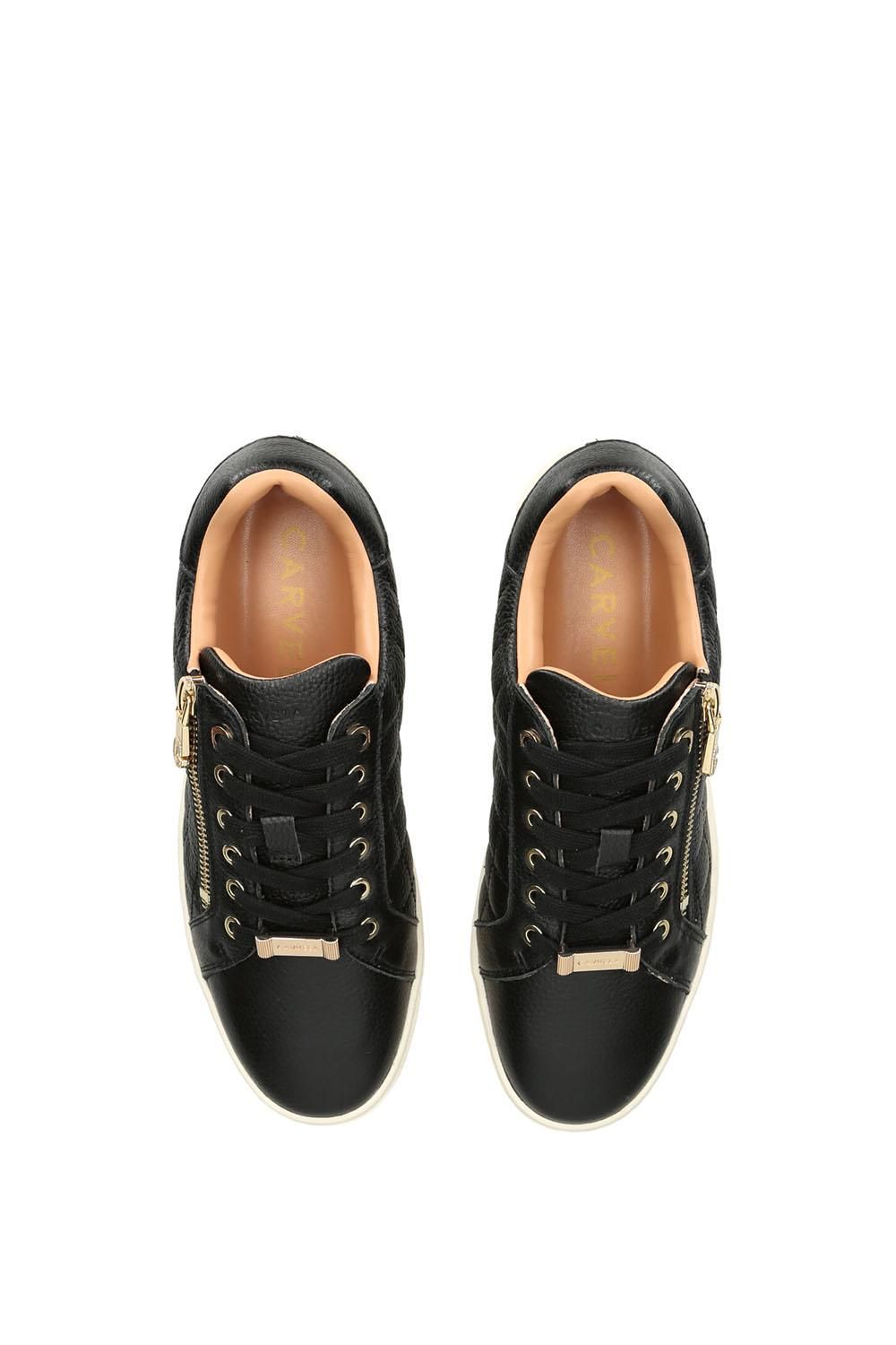 Carvela Connected Zip' Leather Trainers
