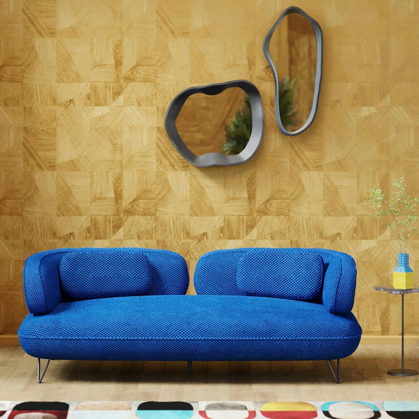 DYNAMIC - Miroir Dynamic 34x40cm noir Kare Design