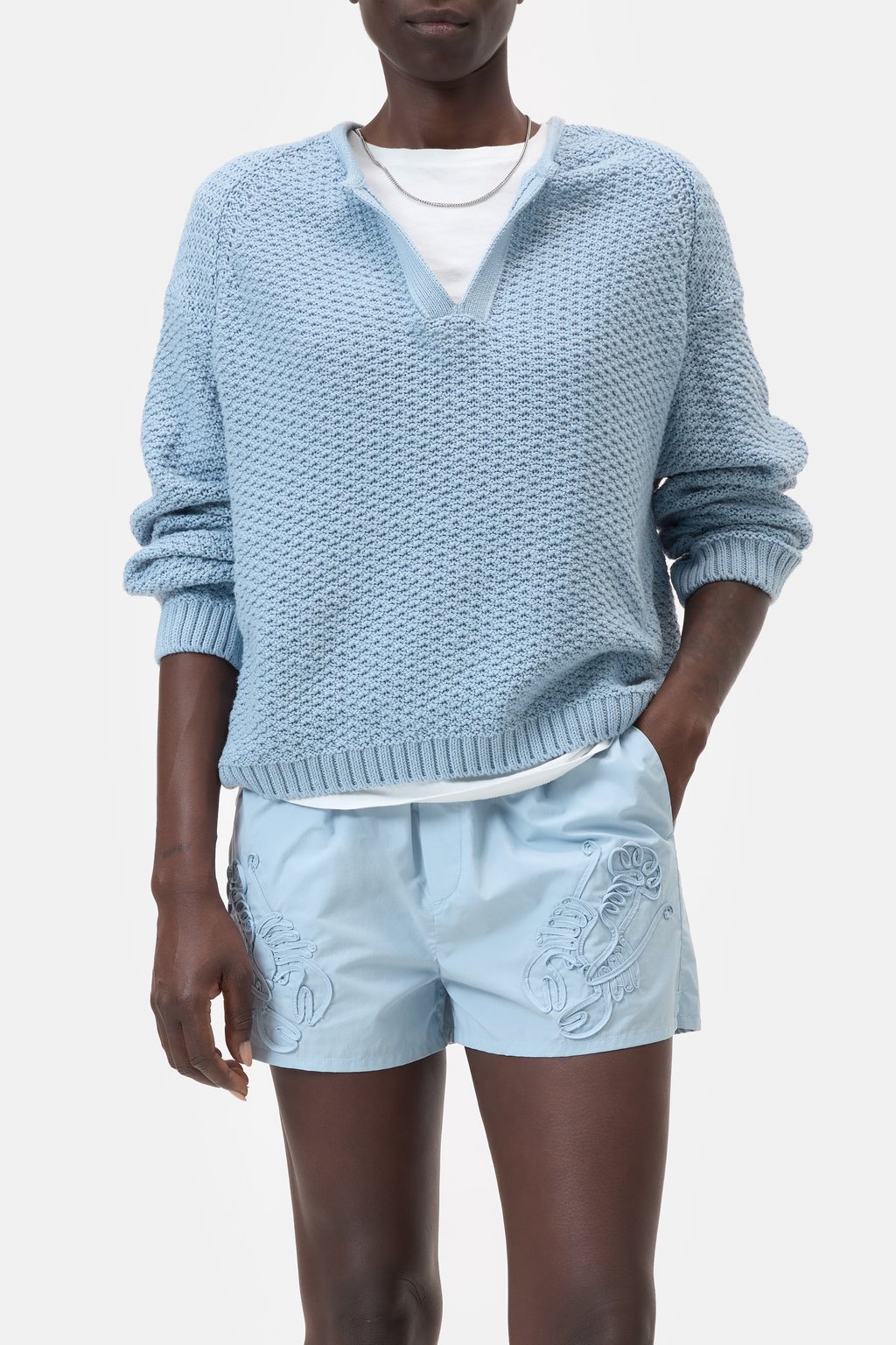 Baumwoll-Pullover