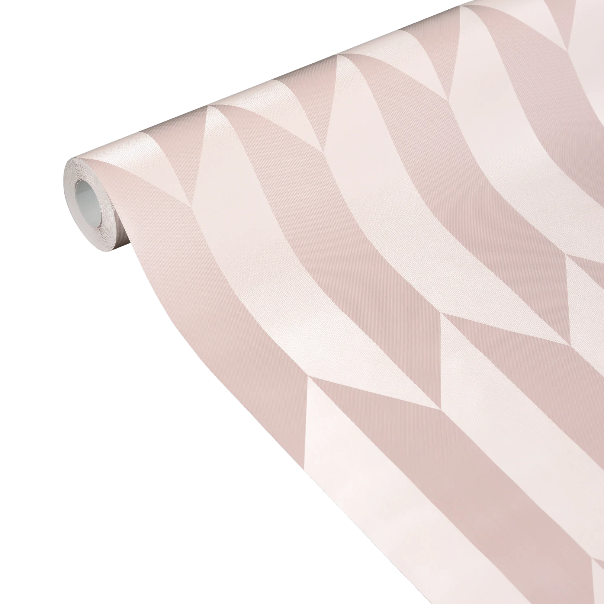 CosmoLiving Papier peint intissé GRAPHIC GROOVE rose perle