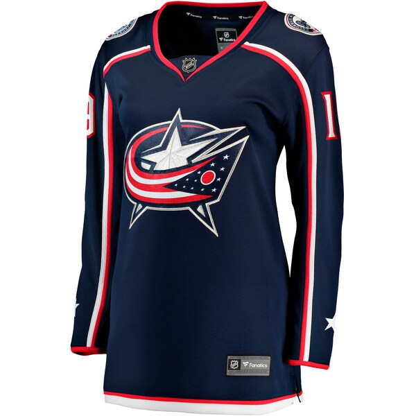 Adam Fantilli Columbus Blue Jackets  Women's Home Premier Breakaway Player Jersey - Navy