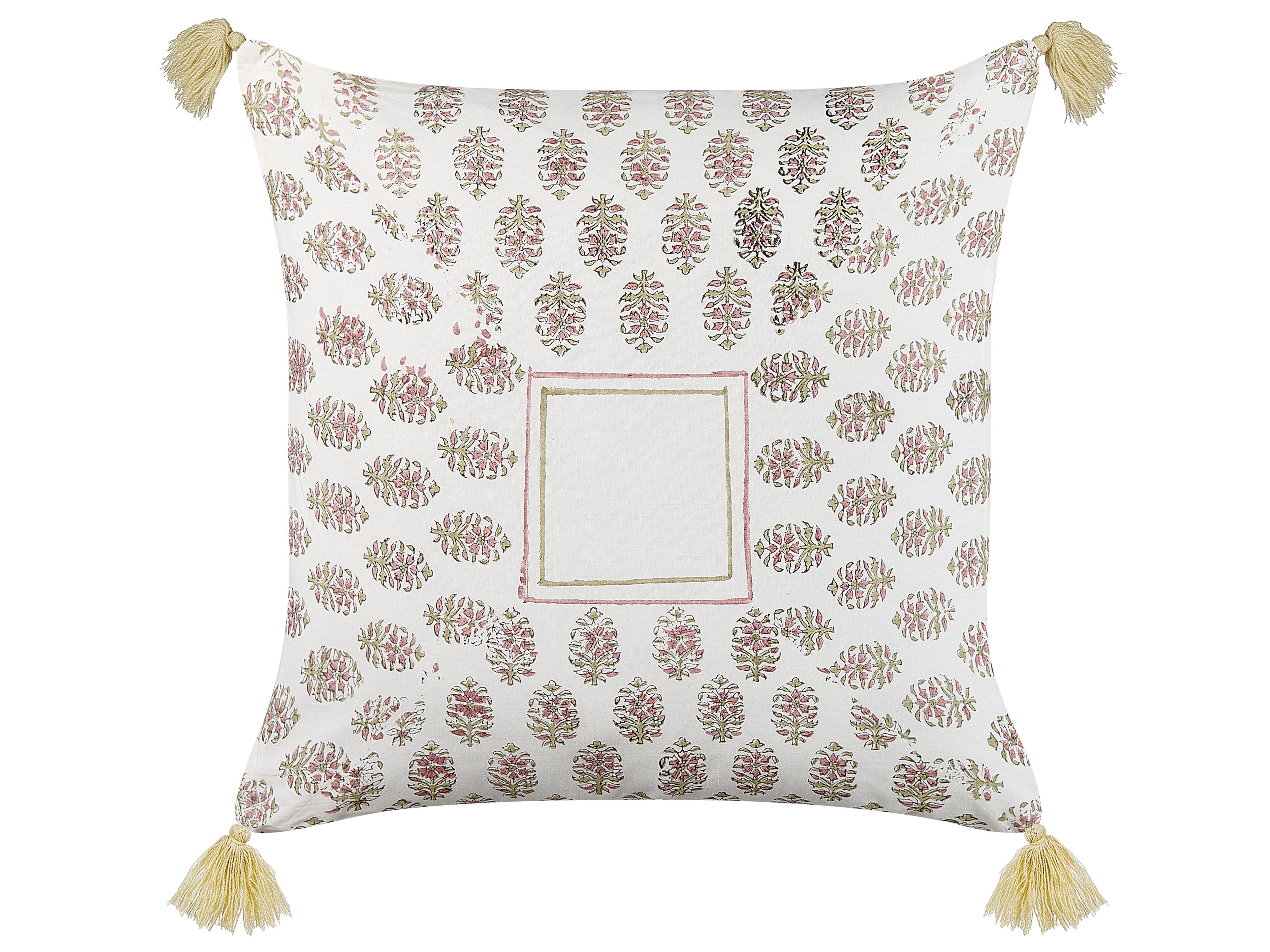 Throw Cushion SETOSA Cotton 45 x 45 cm Multicolour Geometric Pattern