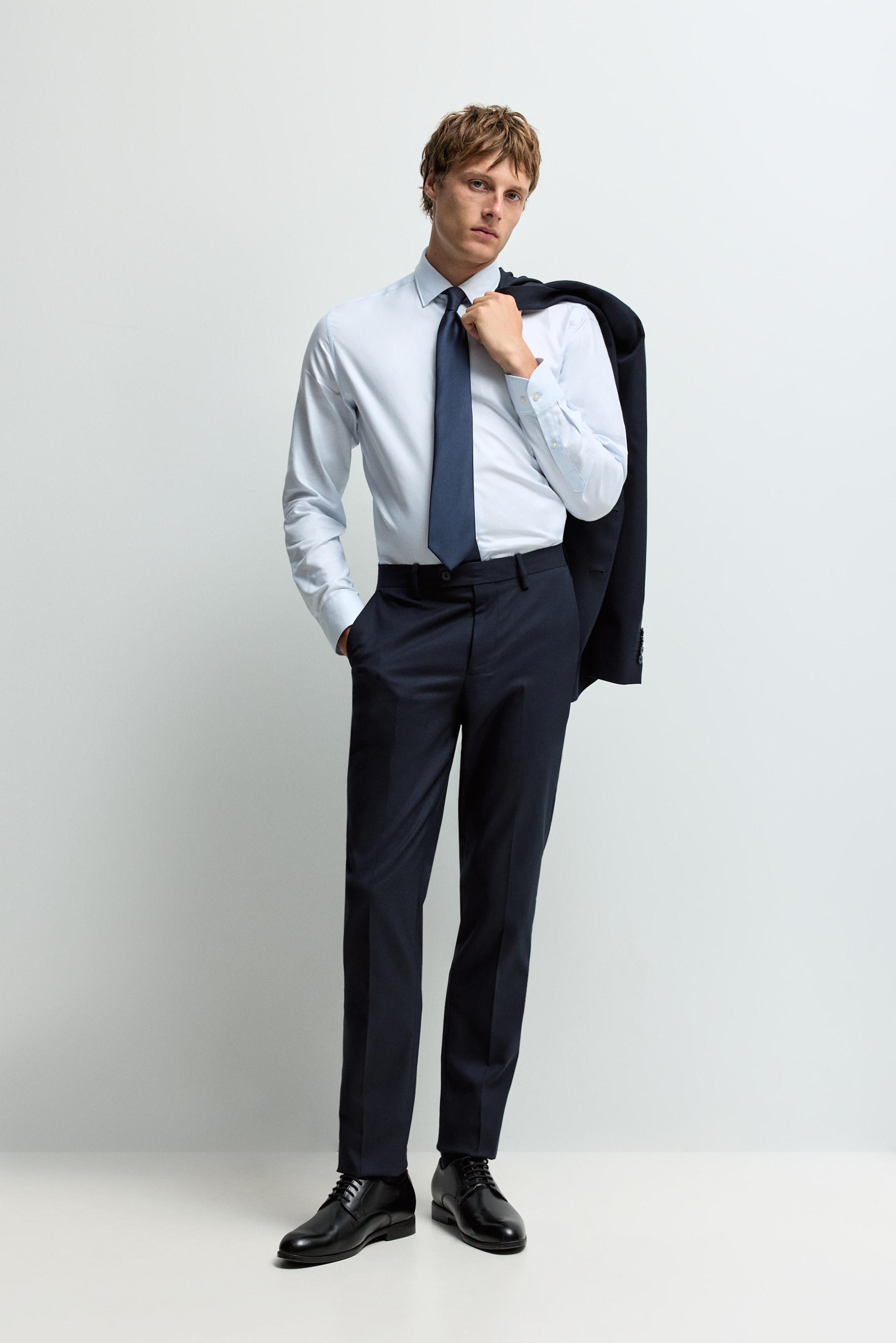 Camisa sastrería micromotivos