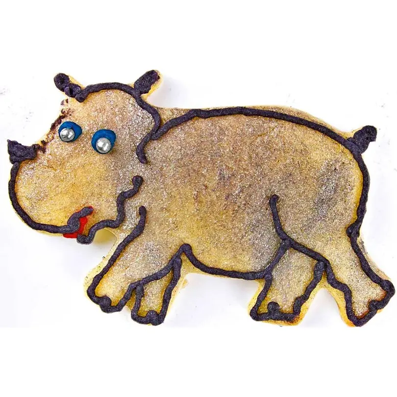 Ausstecher 5er-Set Nilpferd