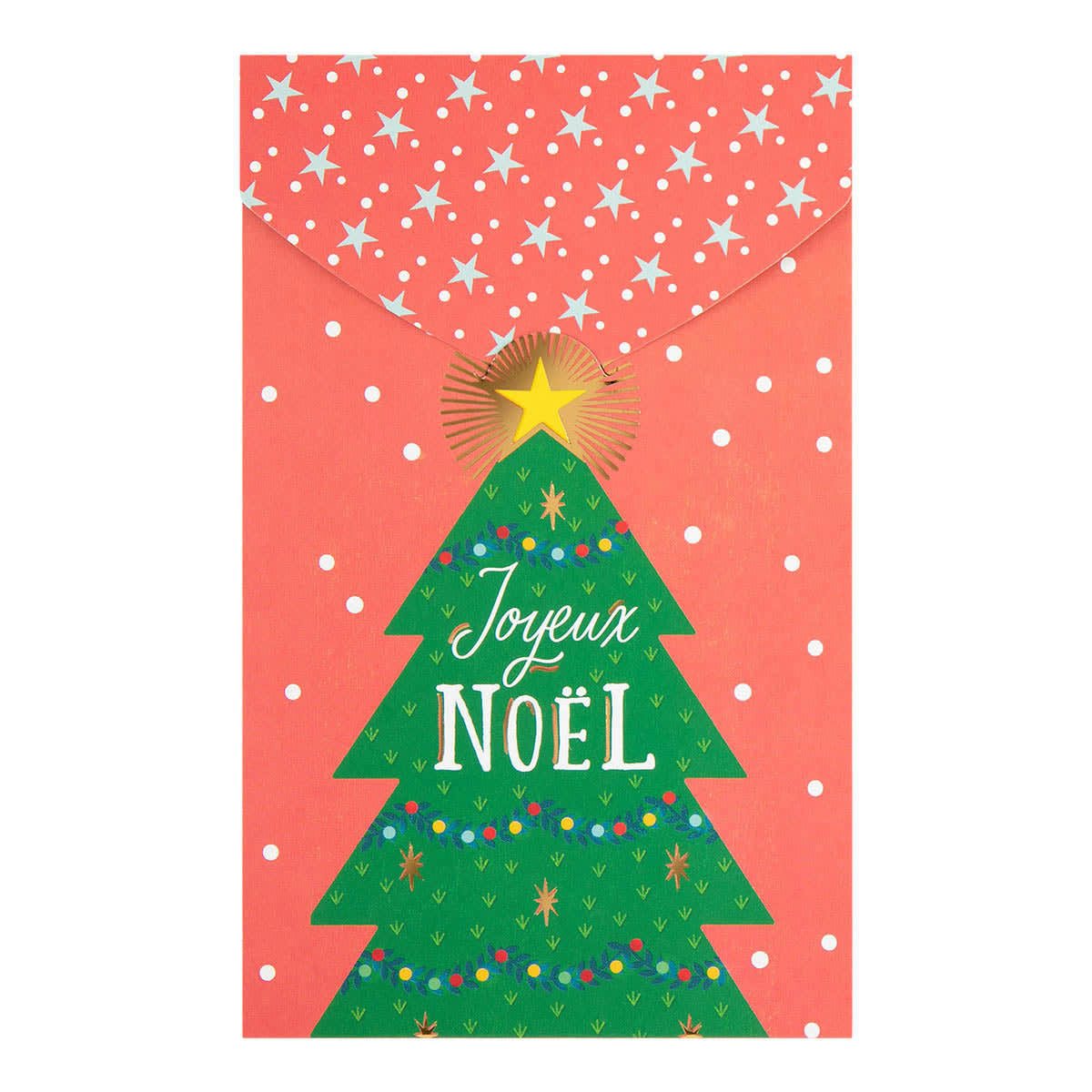 - Carte De Vœux Surprise Sapin Etoile