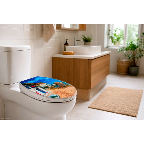 WC-Sitz »Rioni«, Soft-Close, Take-Off, Thermoplast