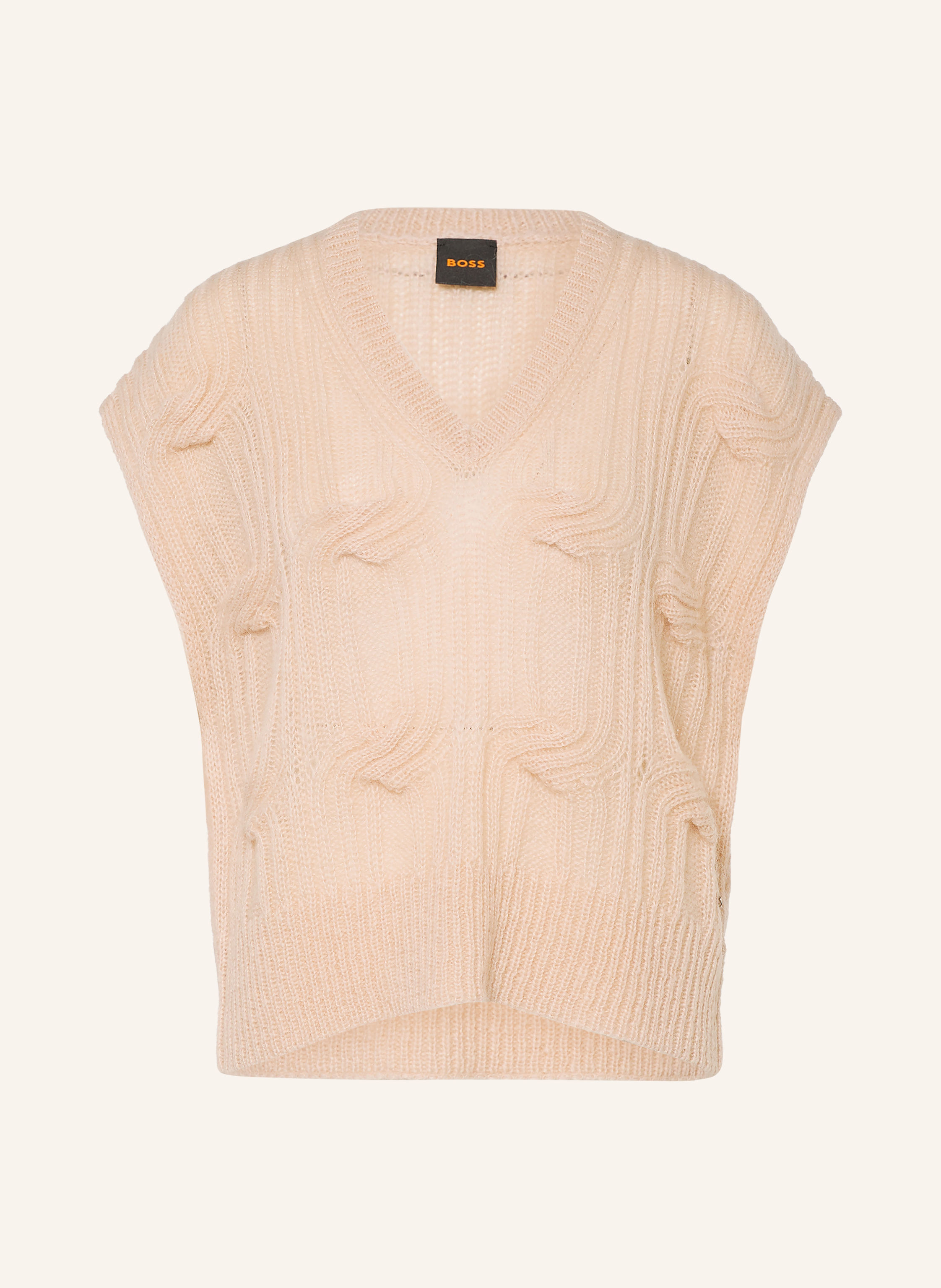 BOSS Pullunder FAMAENA mit Mohair