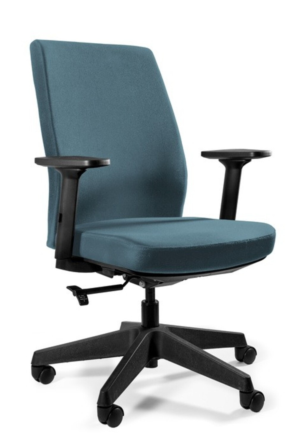 Fotel biurowy Work stealblue tkanina