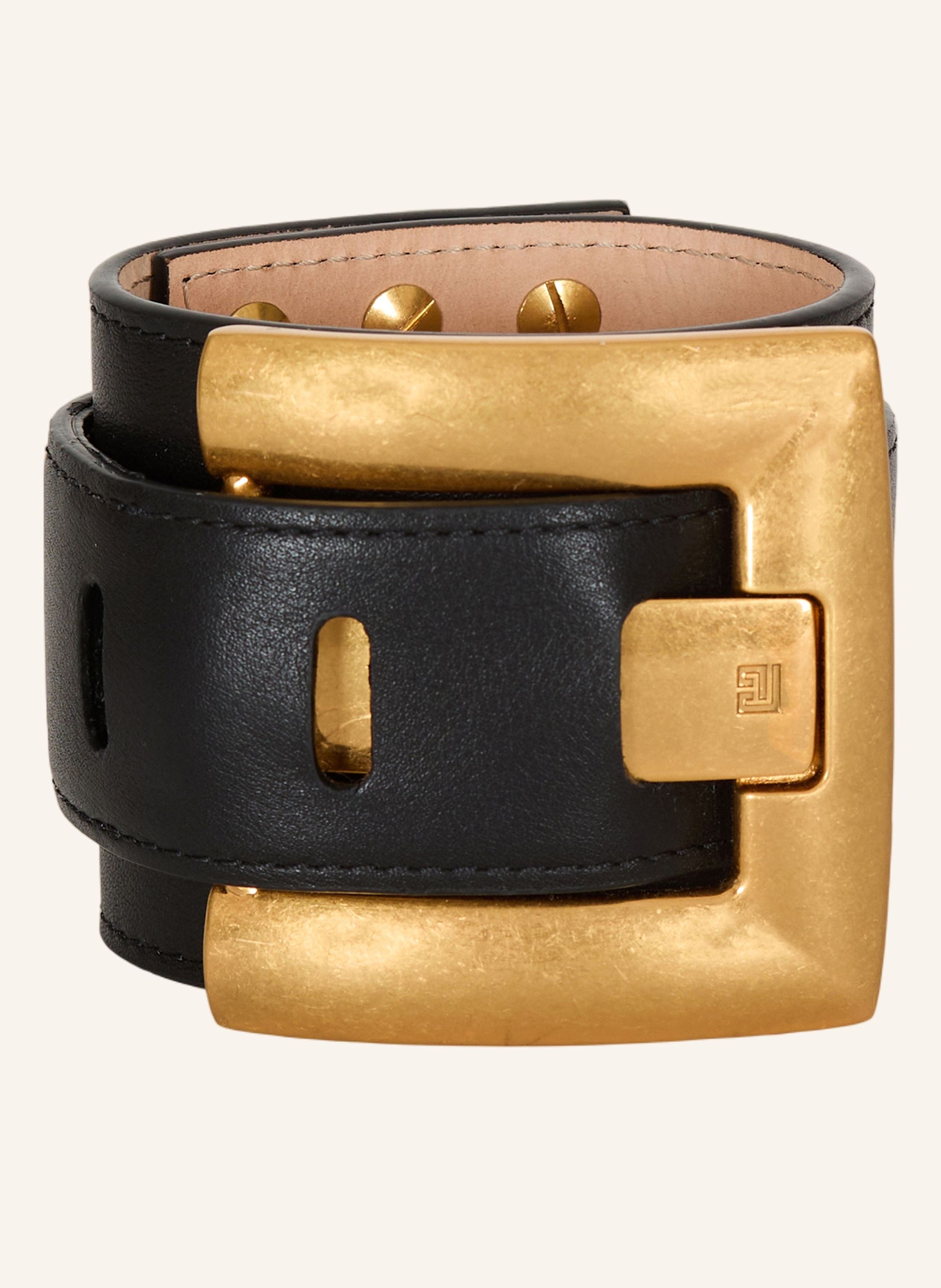 BALMAIN Anthem Armband aus Glattleder
