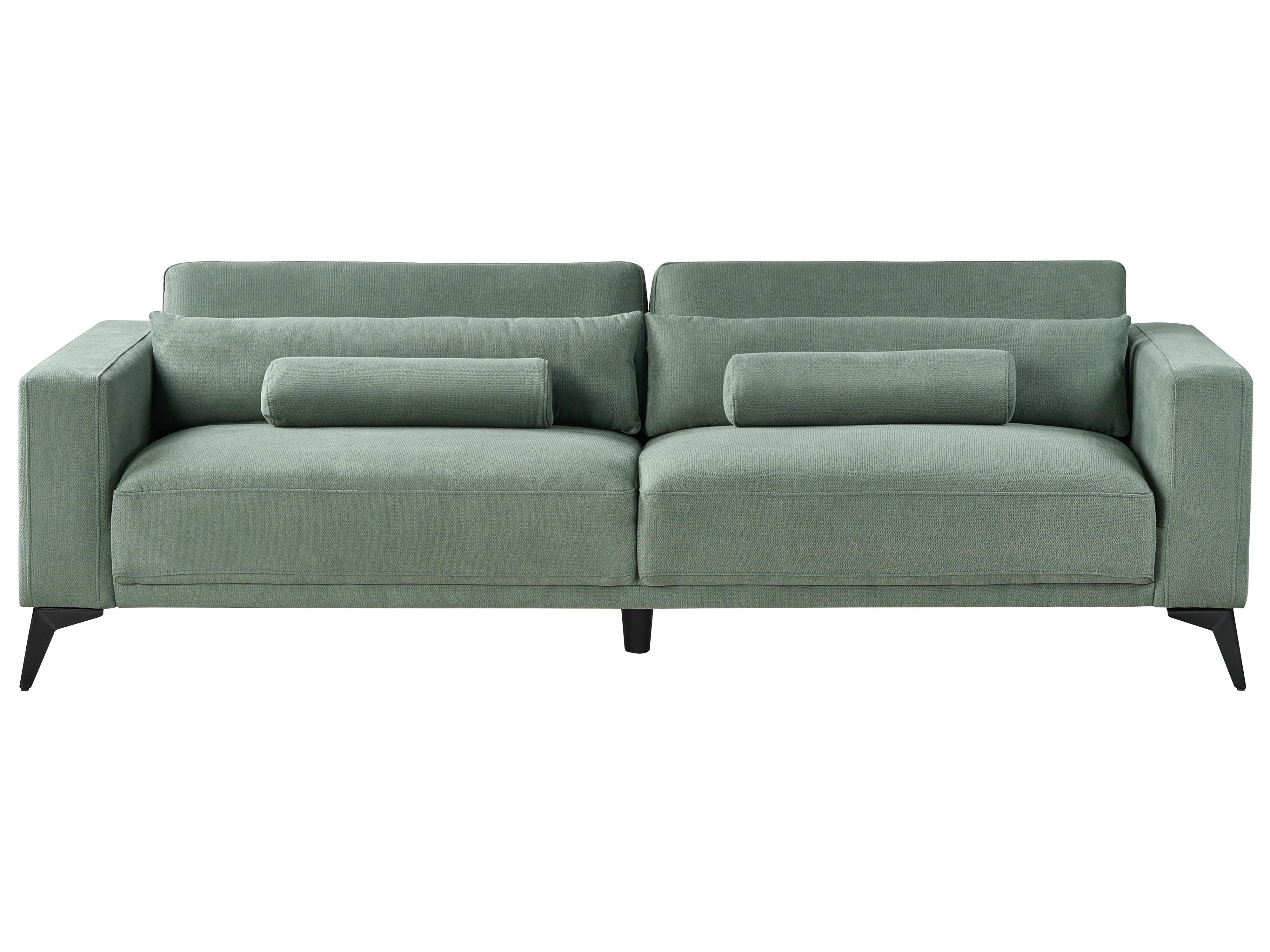 Sofa 3 Seater ANGE Fabric Light Green