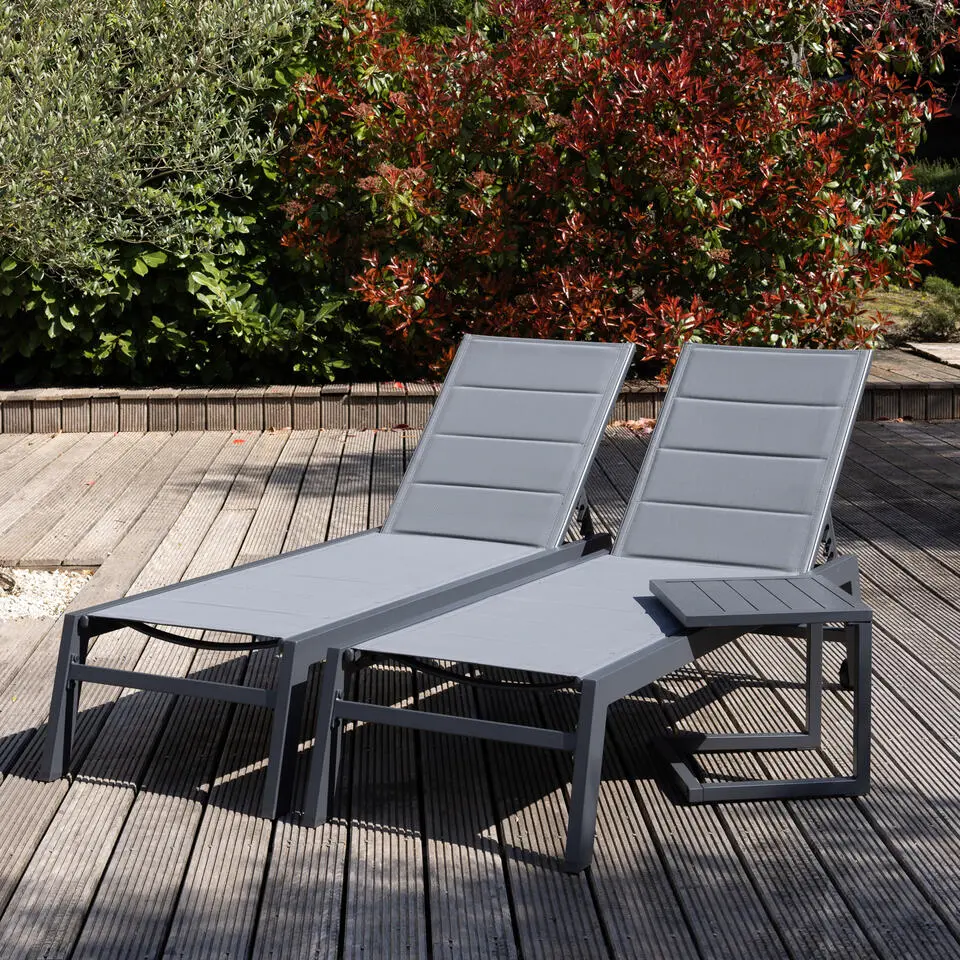 Happy Garden Transat BARBADOS - Grijs - Aluminium