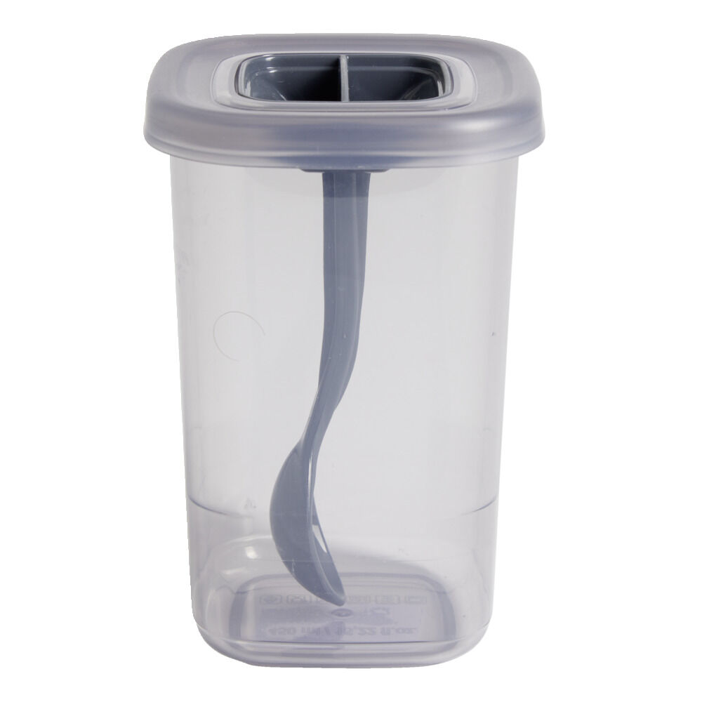 BoÎte alimentaire   cuillère polypropylène gris 450mL